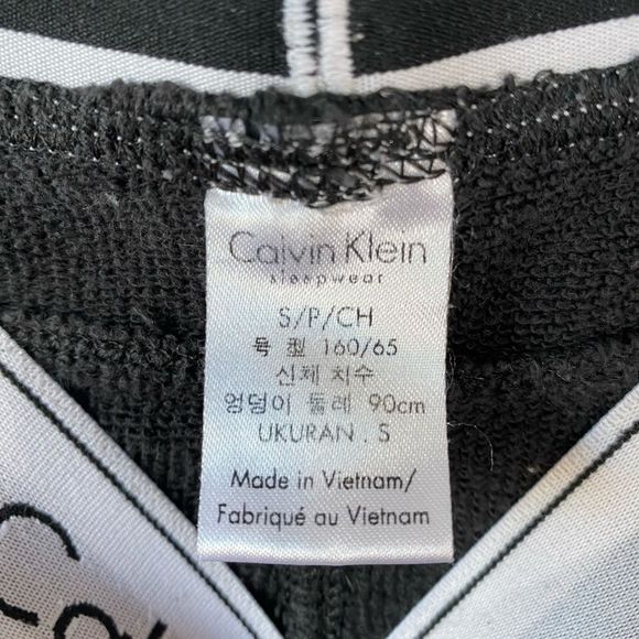 Calvin Klein Black Jogger Sz S - Picture 4 of 6